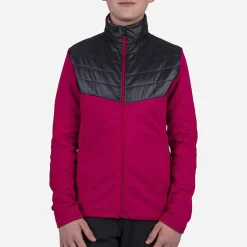 KJUS Girls' Jacky Midlayer Jacket Cranberry/Black Shop