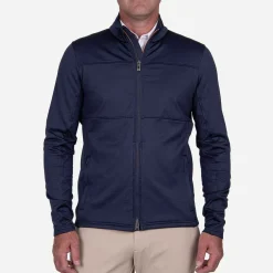 KJUS Men'S Dane Midlayer Jacket Atlanta Blue Outlet
