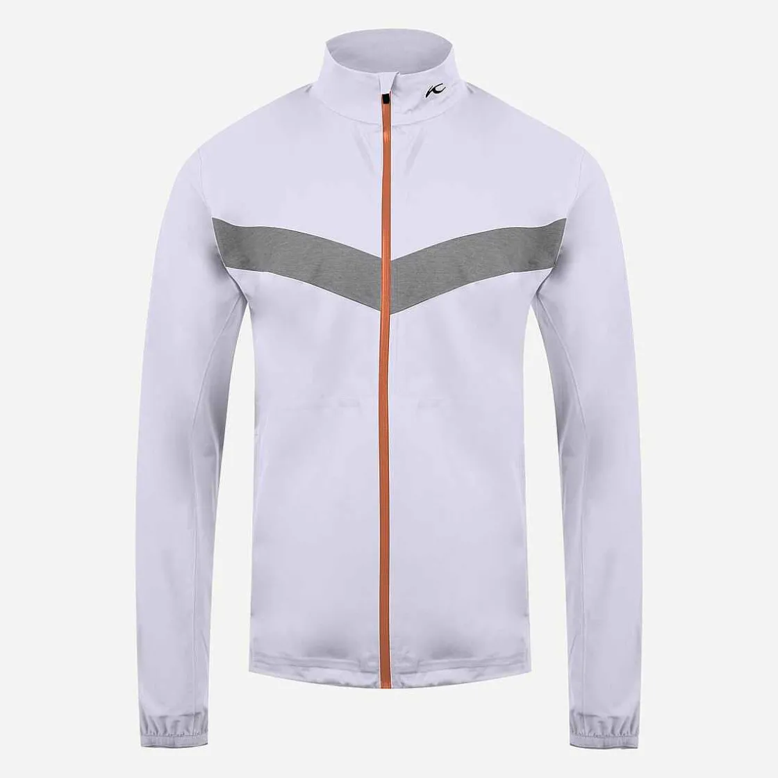KJUS Men'S Dexter Ii 2.5L Jacket White Melange/Steel Grey Clearance