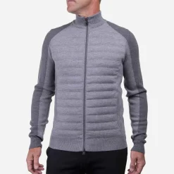 KJUS Men'S Ember Insulated Sweater Iron/Pewter Shop
