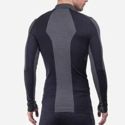 KJUS Men'S Freelite Baselayer L/S Deep Space/Steel Grey Clearance