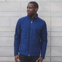 KJUS Men'S Harrison Luxe Jacket Atlanta Blue Discount
