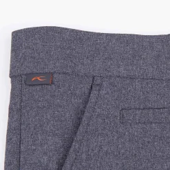 KJUS Men'S Ike Texture Pants (Tailored Fit) Steel Grey Melange/Black Cheap