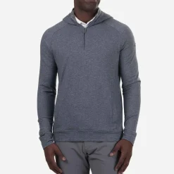 KJUS Men'S Inverness Hoodie Steel Blue/Steel Grey Fashion
