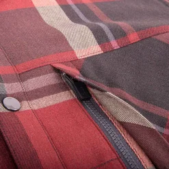 KJUS Men'S Ray Warm Shirt Garnet Red/Dark Dusk Fashion