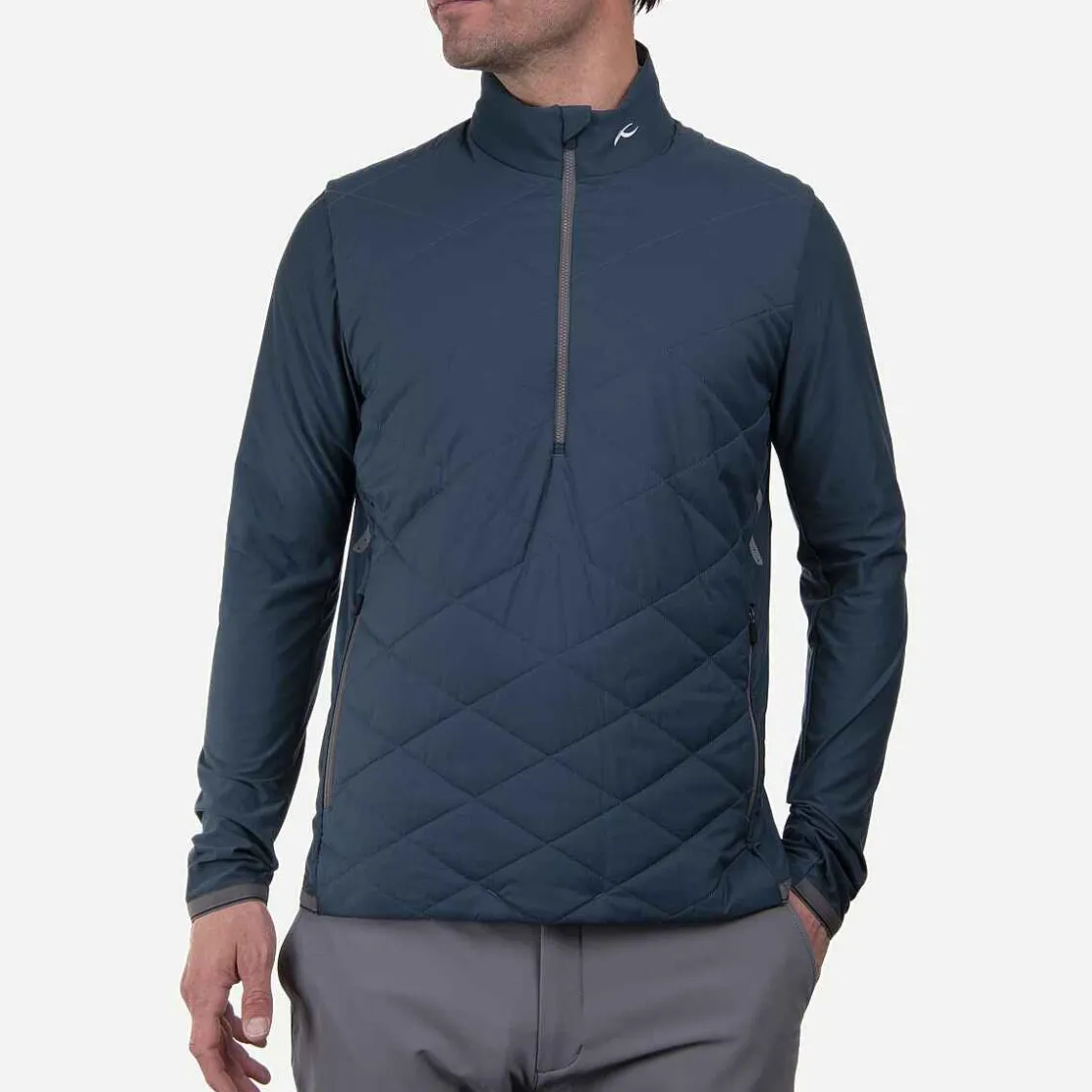 KJUS Men'S Release Half-Zip Petrol Blue Best
