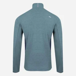 KJUS Men'S Roman Midlayer Half-Zip Cypress Blue Cheap