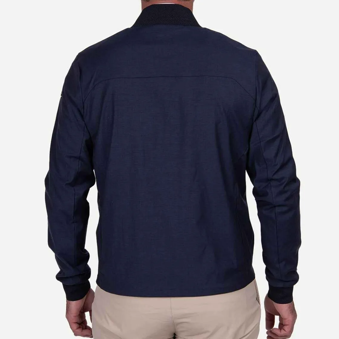 KJUS Men'S Rylan Bomber Jacket Deep Space/Steel Blue Shop
