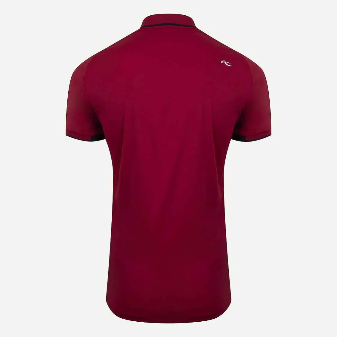 KJUS Men'S Spot Printed Polo S/S Cardinal/Atlanta Blue Best