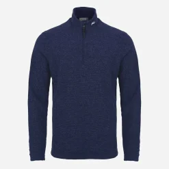 KJUS Men'S Squall Wind Half-Zip Atlanta Blue Store
