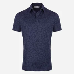KJUS Men'S Stephen Polo S/S Atlanta Blue/Atlanta Blue Store