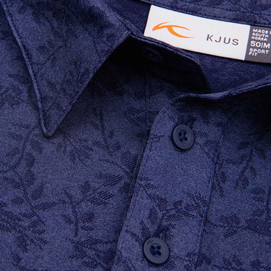 KJUS Men'S Stephen Polo S/S Atlanta Blue/Atlanta Blue Store