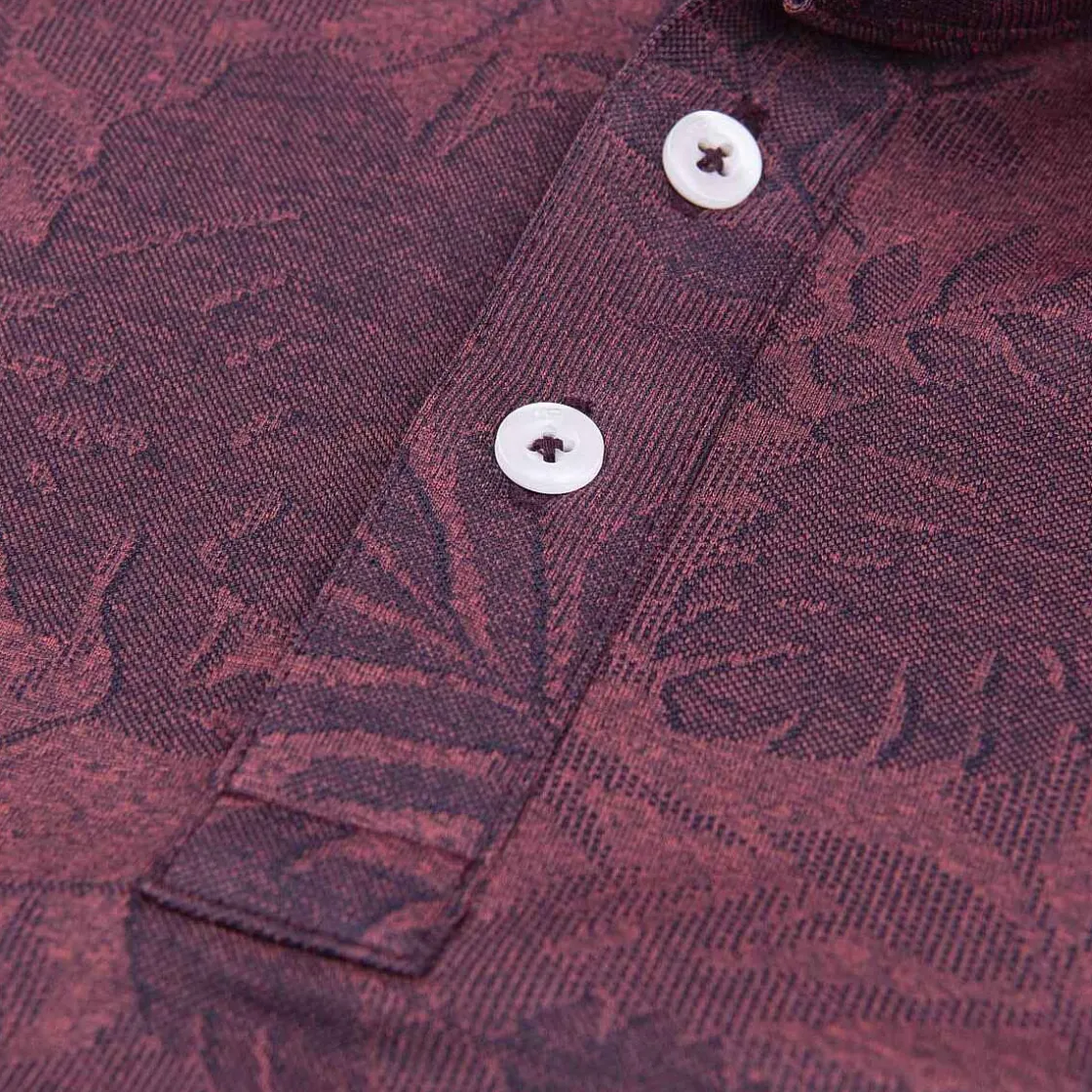 KJUS Men'S Stephen Polo S/S Lobstershell/Atlanta Blue Online