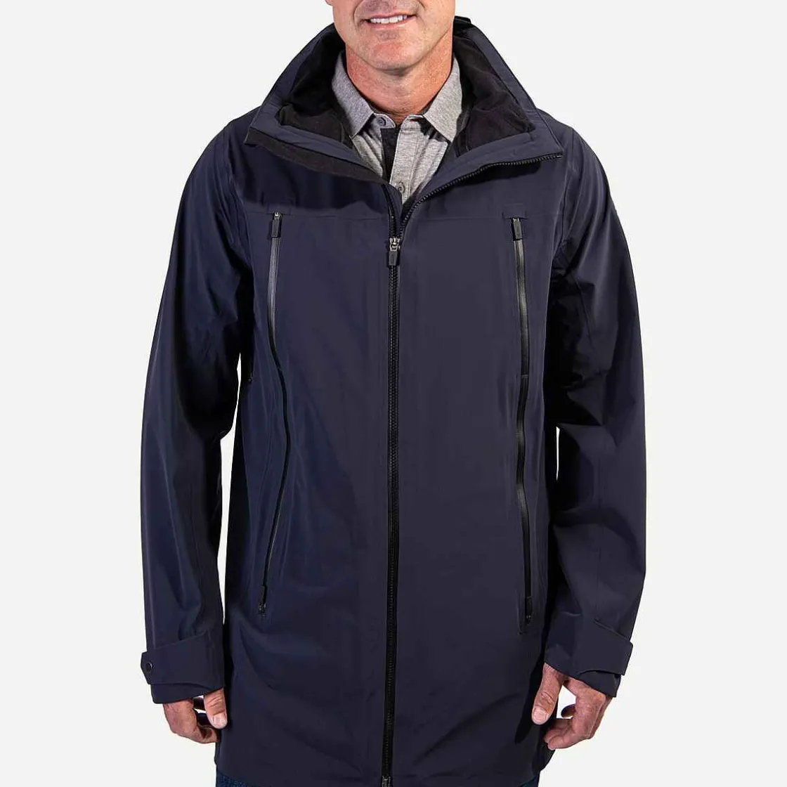 KJUS Men'S Tokyo Travel Coat Deep Space Discount