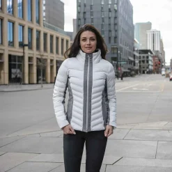 KJUS Women'S Cabox Jacket White/Alloy Cheap
