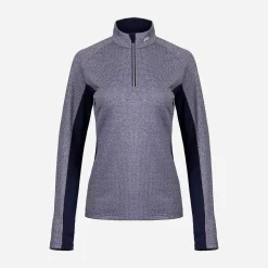 KJUS Women'S Emelia Half-Zip Atlanta Blue Cheap