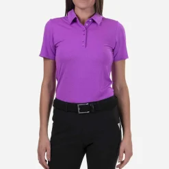 KJUS Women'S Eve Polo S/S Foxglove Fashion