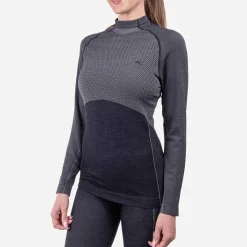 KJUS Women'S Freelite Baselayer L/S Deep Space/Steel Grey Sale