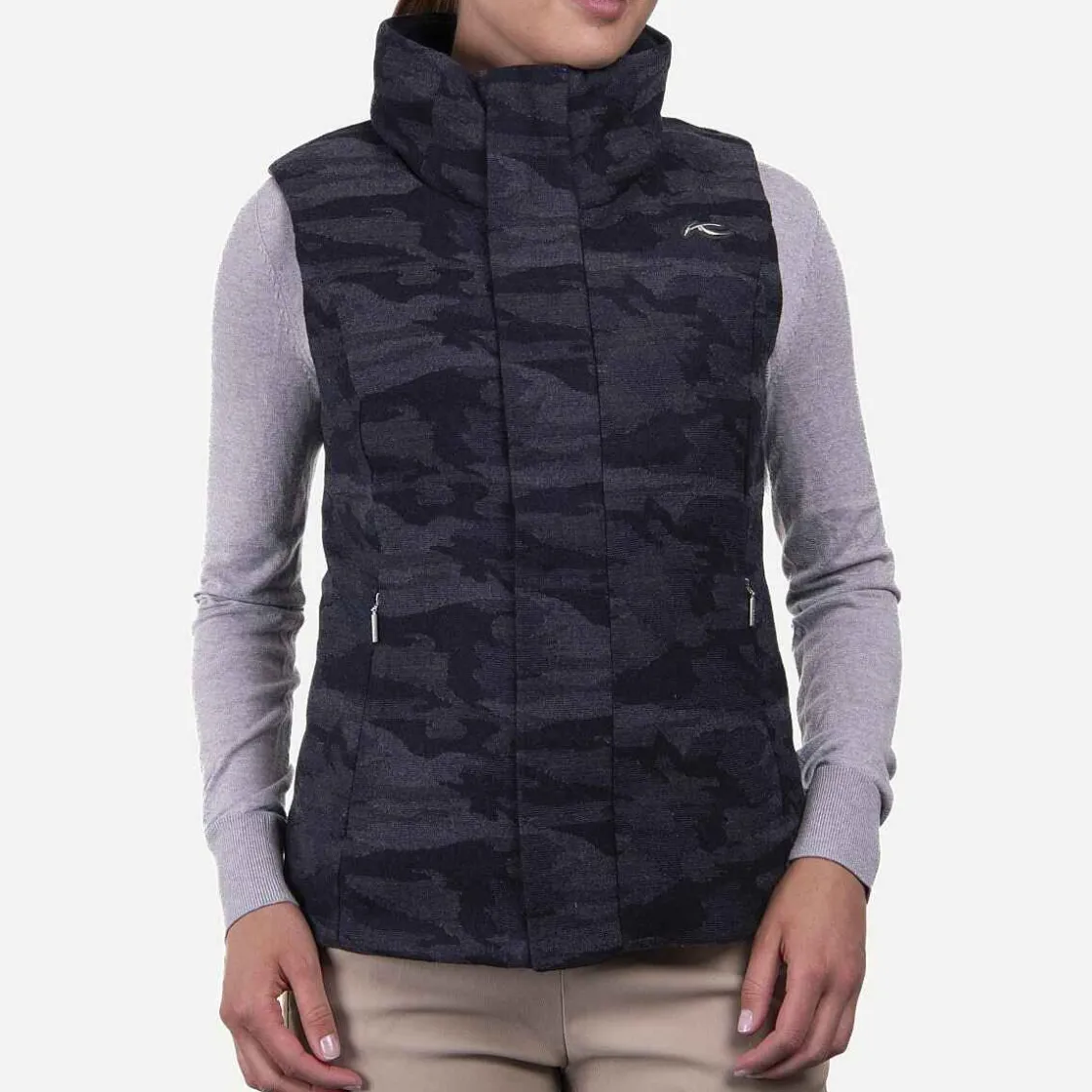 KJUS Women'S Glacier Elite Vest Deep Space Best