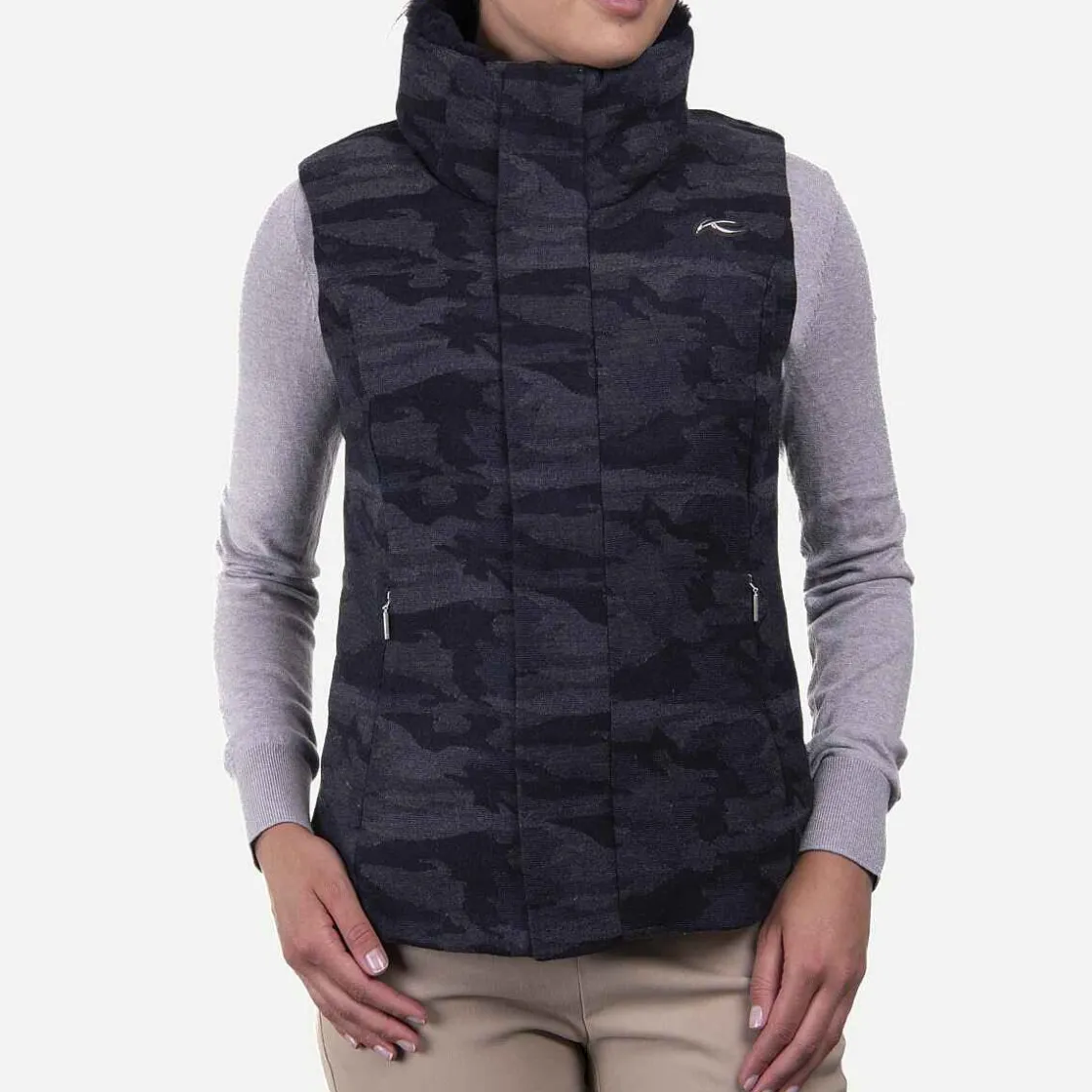 KJUS Women'S Glacier Elite Vest Deep Space Best