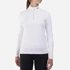 KJUS Women'S Hyannis Port Midlayer Half-Zip White Flash Sale