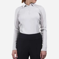 KJUS Women'S Lara Polo L/S Alloy Flash Sale