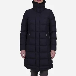 KJUS Women'S Marin Coat Deep Space Melange Fashion