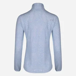 KJUS Women'S Motion Print Half-Zip White/Icy Blue Best Sale