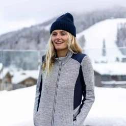 KJUS Women'S Radun Midlayer Jacket White Melange/Deep Space Best Sale