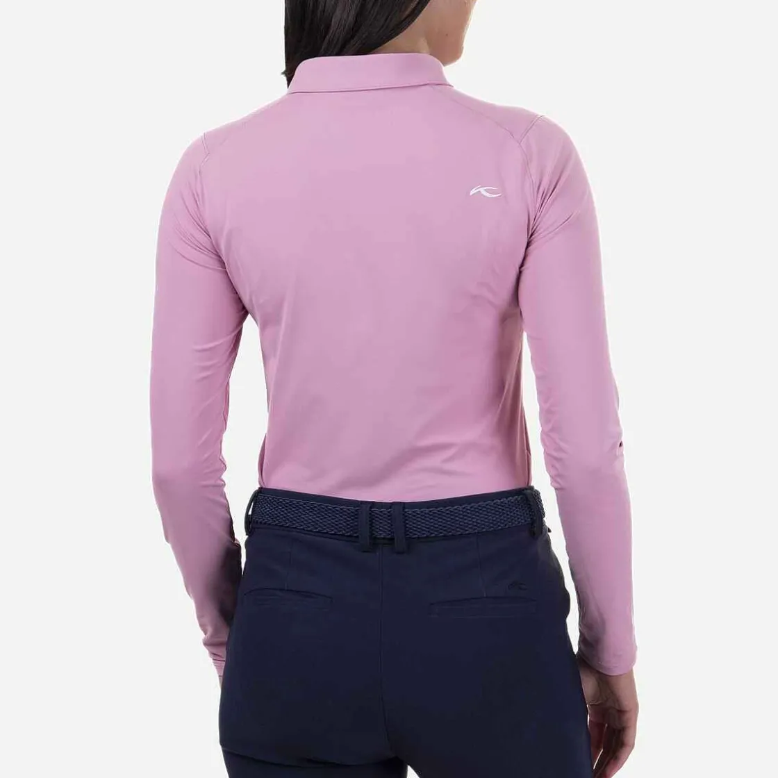 KJUS Women'S Scotscraig Polo L/S Pink Sorbet Online