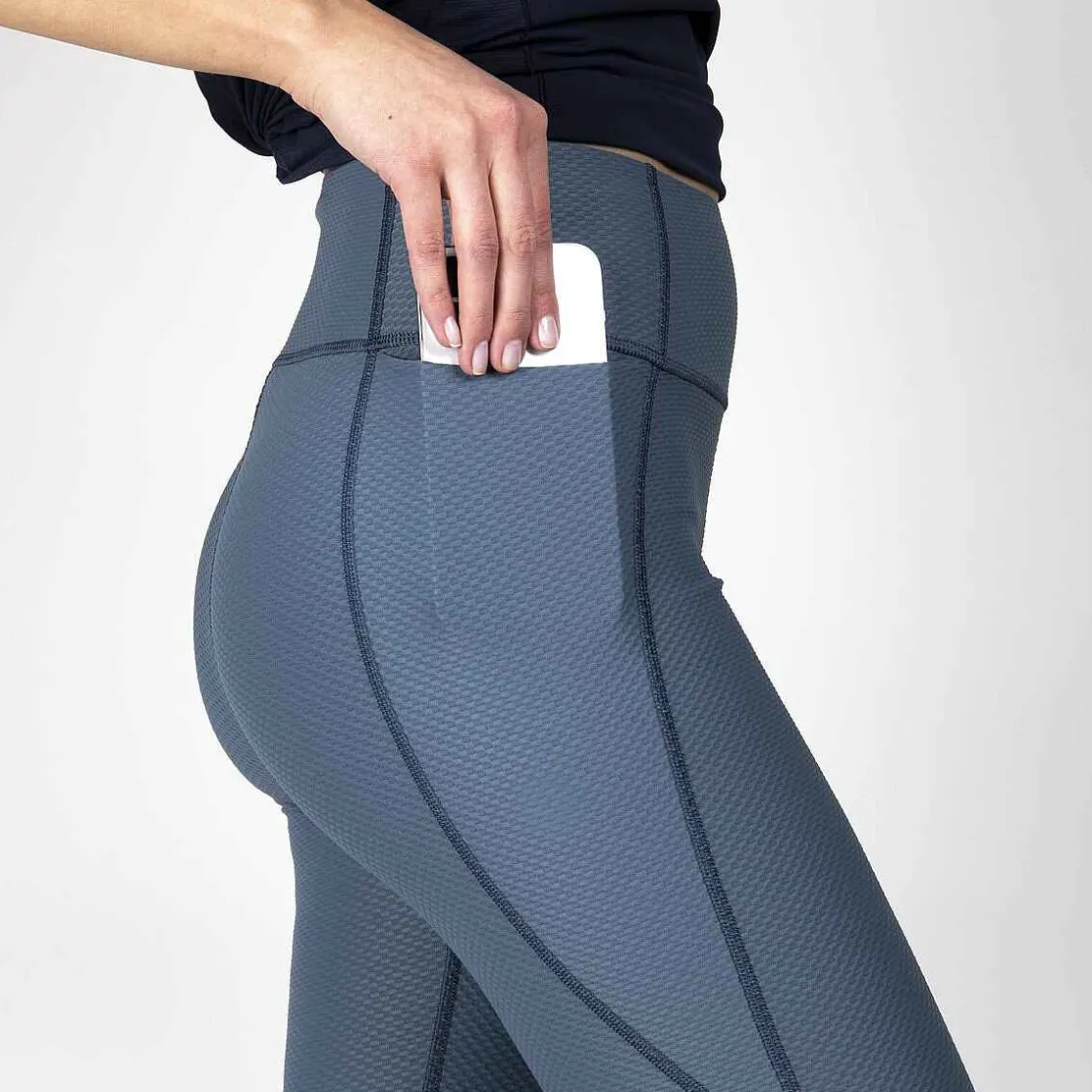 KJUS Women'S Seoul Pocket Leggings Steel Blue Best Sale