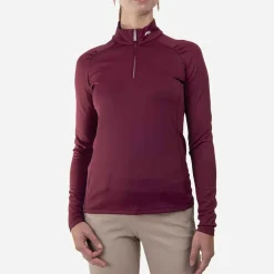 KJUS Women'S Shasta Midlayer Half-Zip Crimson Cheap